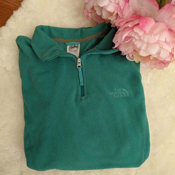 Vintage the North face fleece pullover 1/4 zip